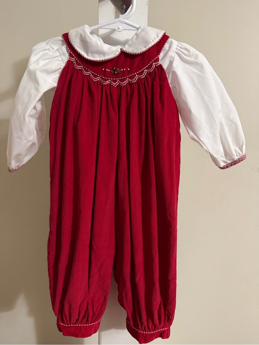 Petit Ami Smocked Bubble Romper